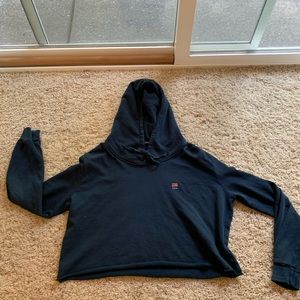 Brandy Melville USA cropped hoodie